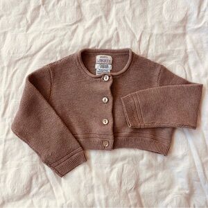 Liberty/Mamas&Papas light Chocolate Brown Knit Sweater